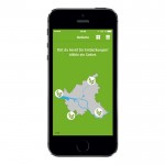 App: Auswahl Gebiete