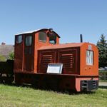 Lokomotive der Grubenfeldbahn